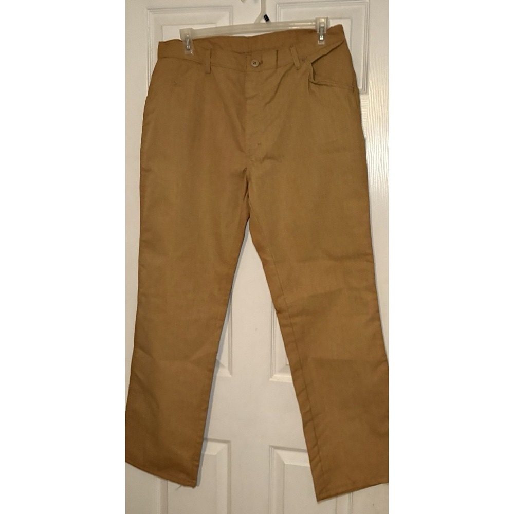 Bulwark Flame Resistant Tan Canvas Pants Size 38/37